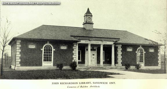 John Richardson Library – International Metropolis